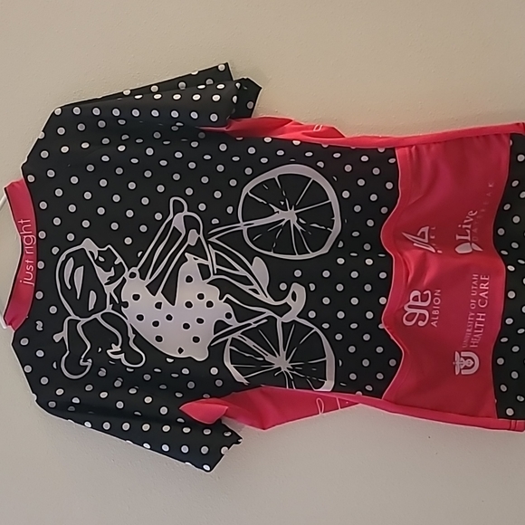 Albion Tops Goldilocks Cycling Jersey 2xl Black With White